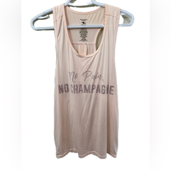 Cream Tank Top with Motivational Print - Picture 1 of 4